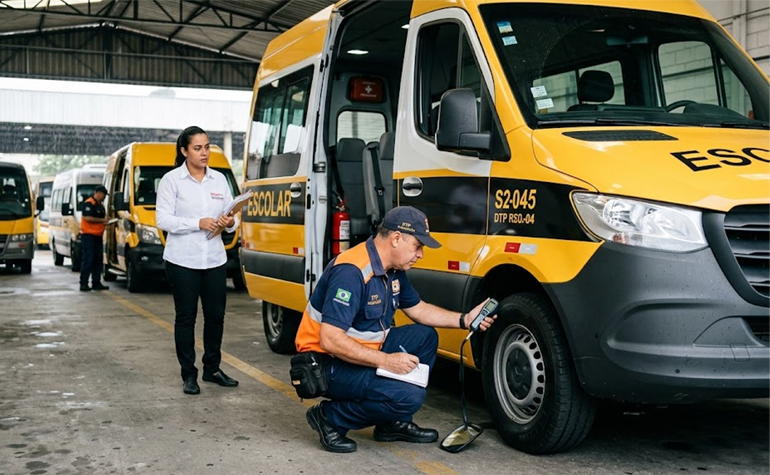 Vistoria DTP Transporte Escolar São Paulo - Ribeiro Despachante